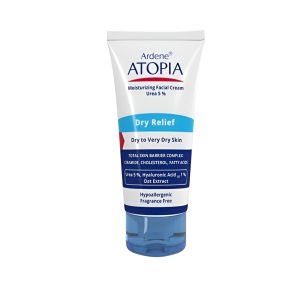 کرم مرطوب‌کننده صورت آردن آتوپیا مدل Dry Relief حجم 50 میلی‌لیتر