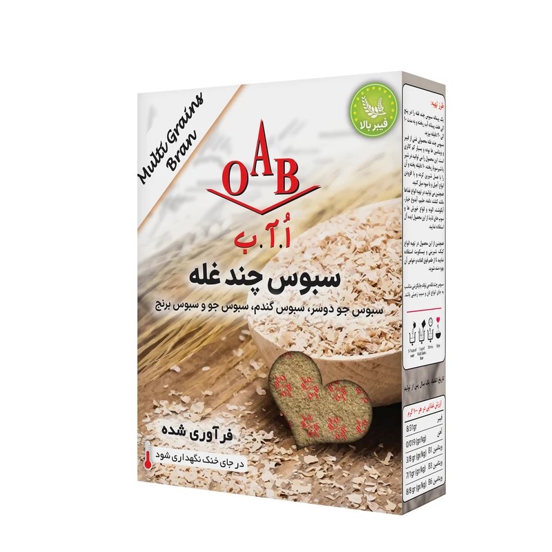 سبوس چندغله اُ آ ب - 200 گرم