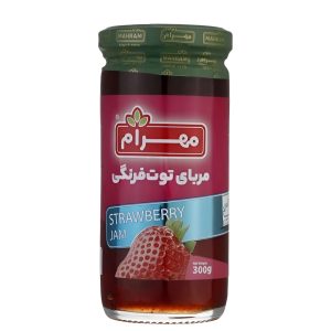 مربا توت فرنگی مهرام - 300 گرم