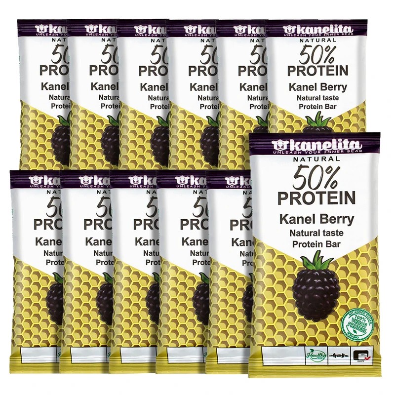 پروتئین بار گیاهی کنل بری کنلیتا - 45 گرم بسته 12 عددی