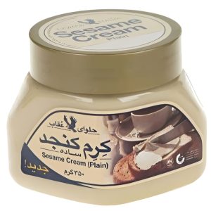 کرم کنجد ساده عقاب - 350 گرمی